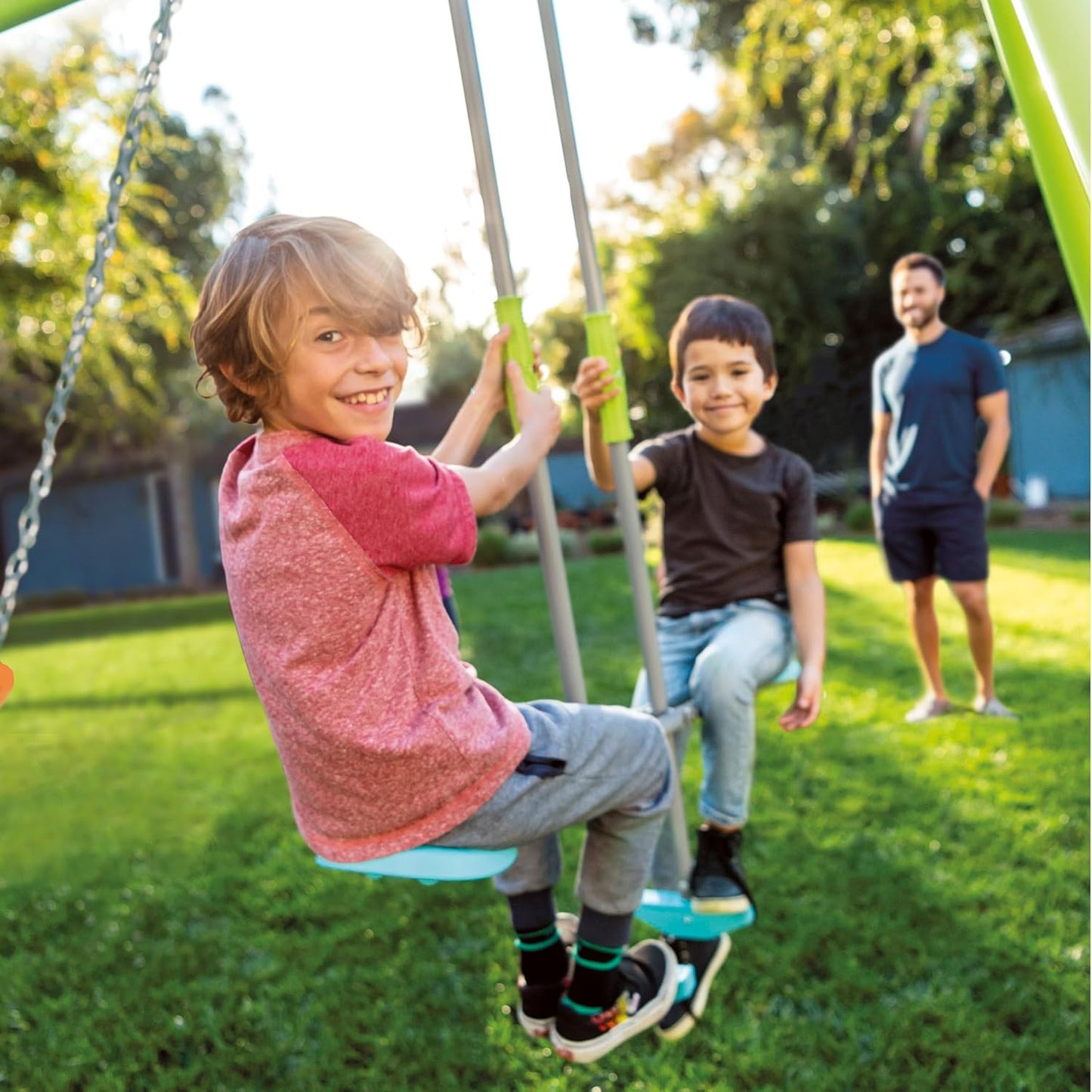 SWING AND GLIDE TWO BLUE FEATURE SET, Age 3-10
