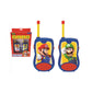 Lexibook Super Mario red and blue walkie talkies for kids indoor and outdoor play