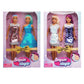 Twin Pack Sequin Dolls with sparkling outfits for girls aged 3+
