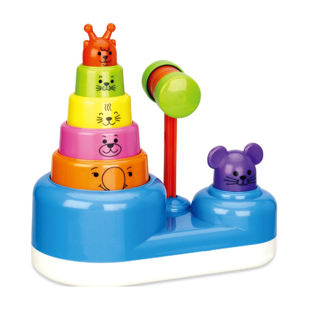 TANNY KIDS PLAYTIME POUNDING STACKER, Ages 18M+