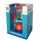 Tanny Toys Rainbow Spinner featuring a large suction cup base and colorful, multi-textured spinning blades for infant visual and tactile stimulation.