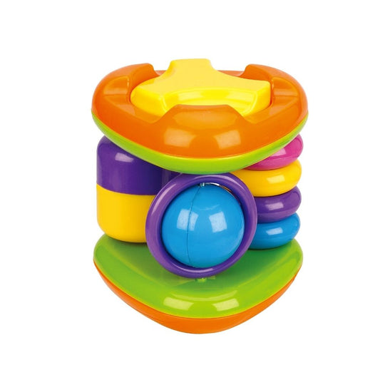 Tanny Funny Triangle colorful rotating sensory activity toy for babies and toddlers 6 months plus