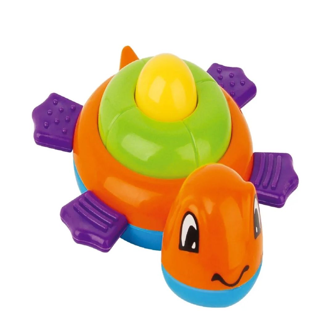 TANNY KIDS BABY RATTLE TORTOISE, Ages 3M+