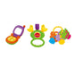 TANNY KIDS BABY RATTLE THREE SETS, Ages 3M