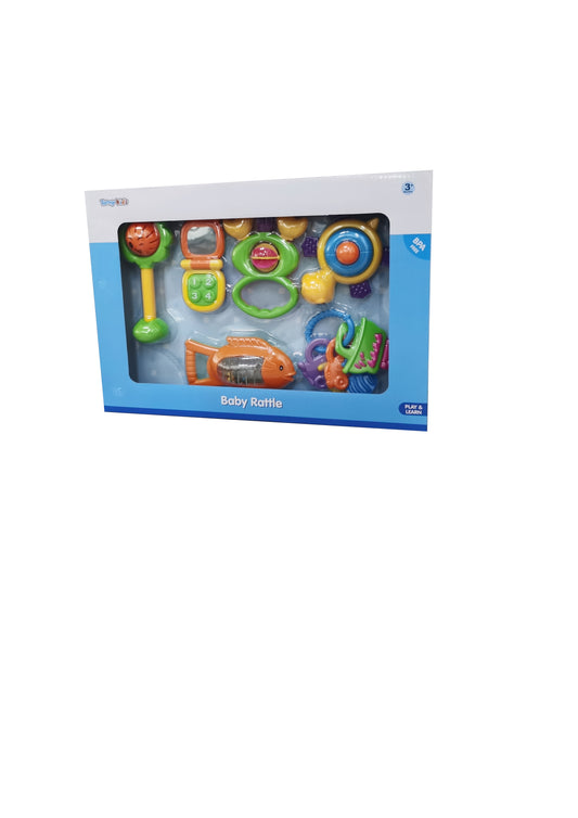 BABY RATTLE- SIX SETS