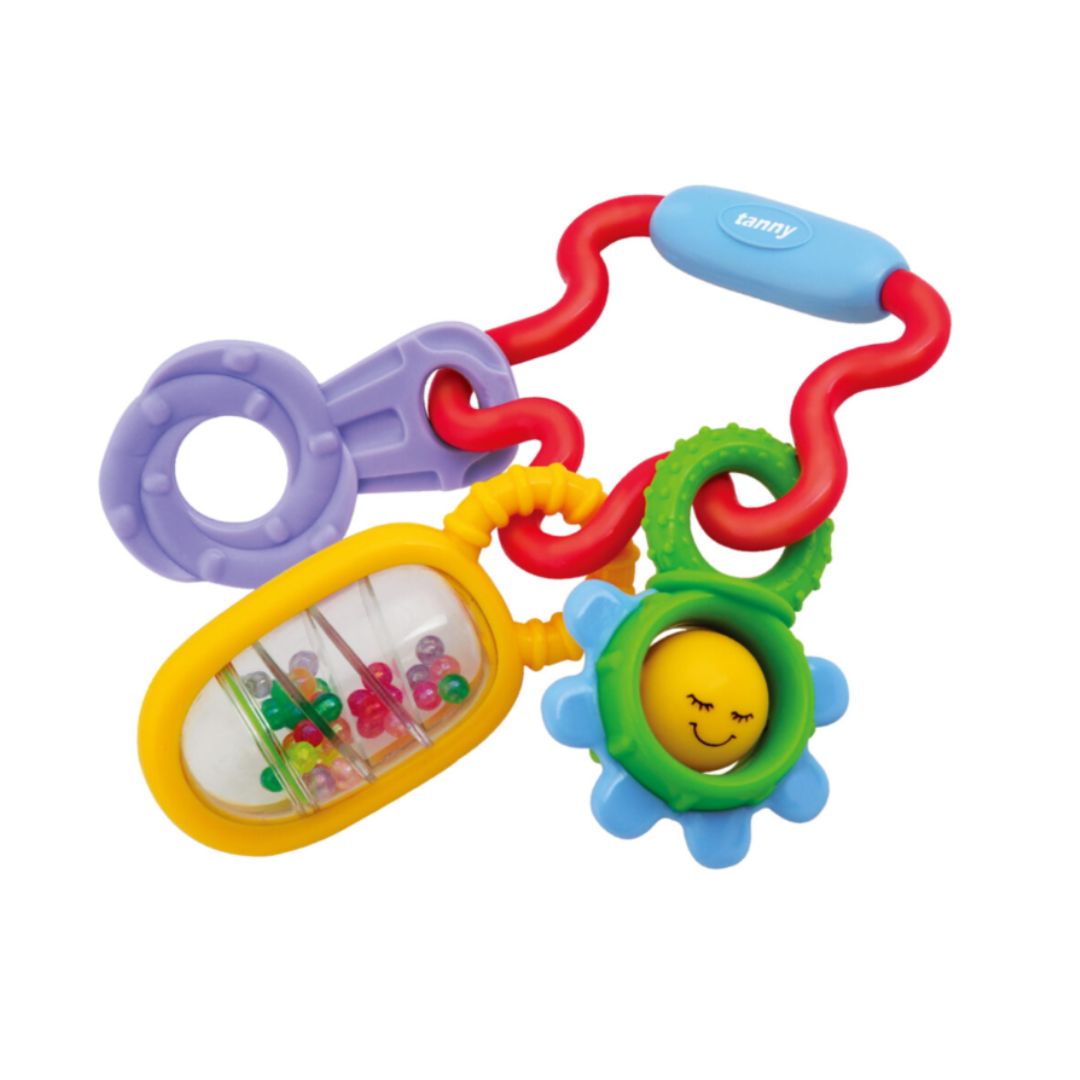 TANNY KIDS FUNNY RATTLE, Ages 3M+