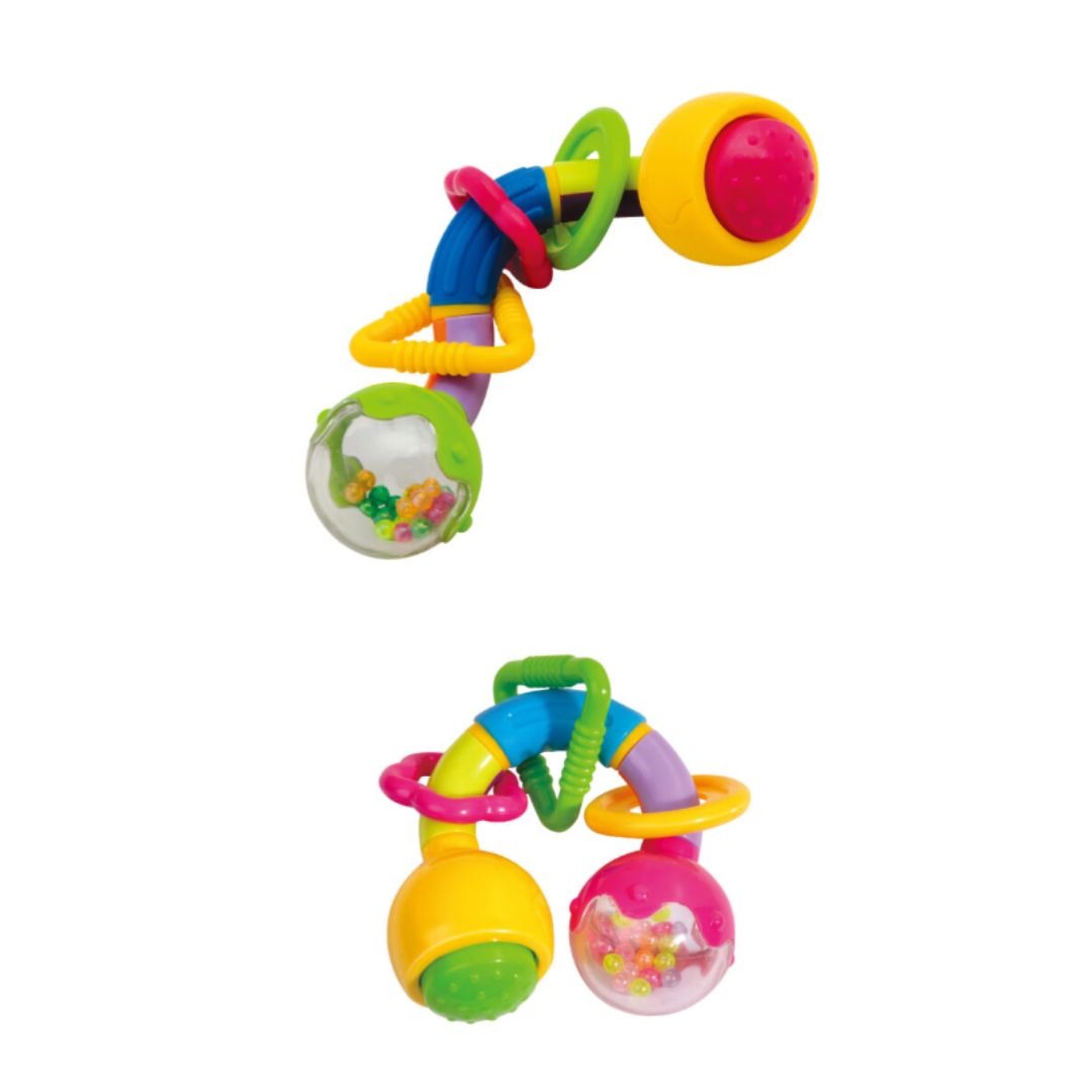TANNY KIDS TWIRLY BARBELL, Ages 3M+