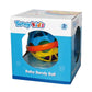 Multicolor Tanny Toys Baby Bendy Ball with a soft, flexible cage design and internal rattle, perfect for infant grasping and sensory play.