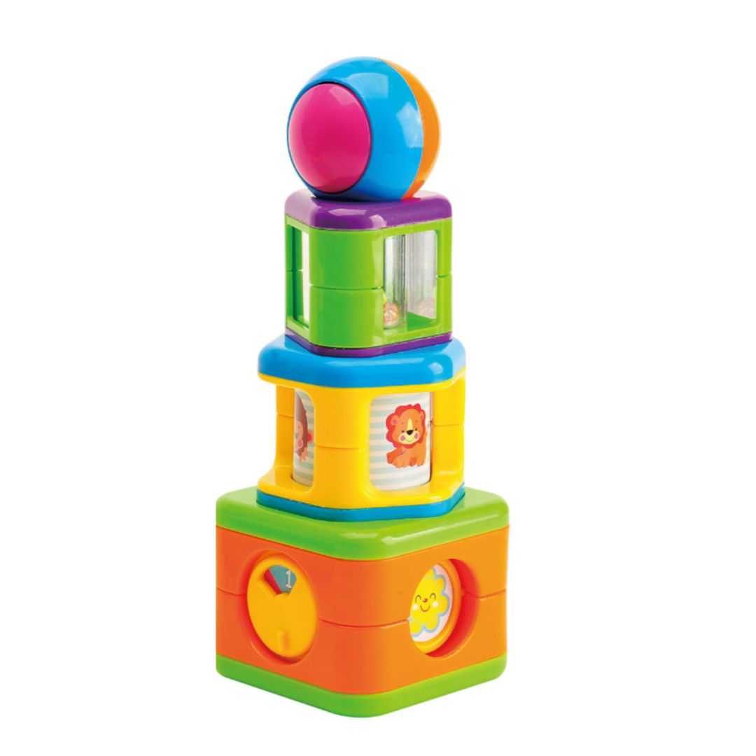 STACKING ACTIVITY BLOCKS, Ages 6M+