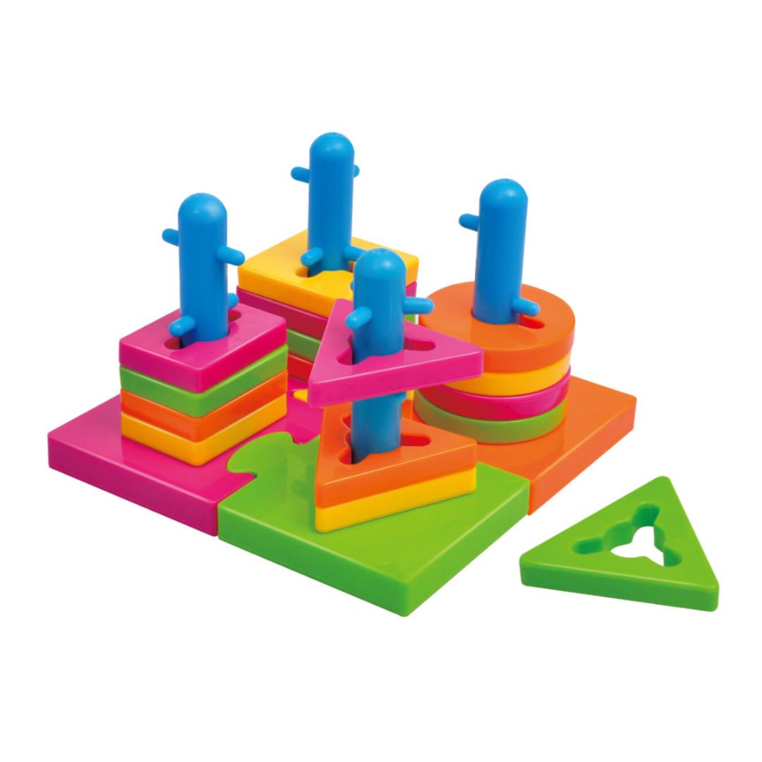 TANNY KIDS  PUZZLE STACKING, Ages 12M+