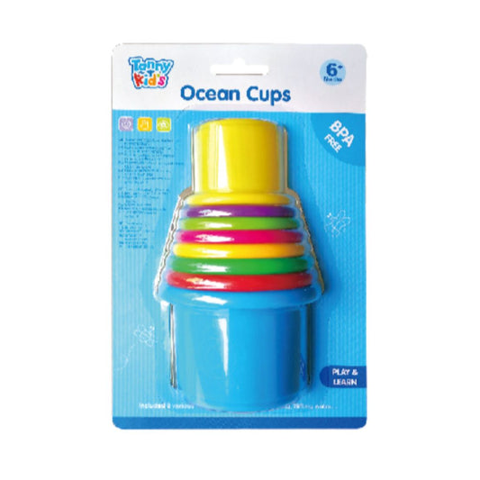 TANNY KIDS OCEAN CUPS, Ages 6M+