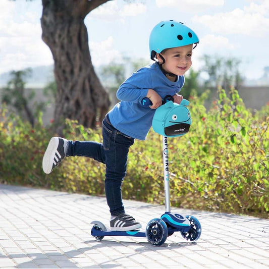 smarTrike T3 blue 3-wheeled kick scooter for toddlers aged 2 to 5 years
