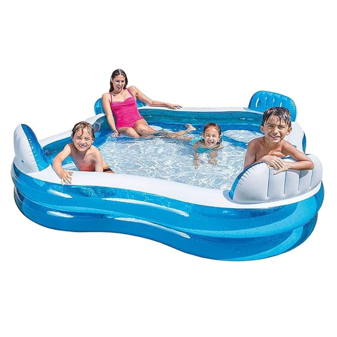 INTEX SWIM CENTER FAMILY LOUNG POOL, Ages 3+
