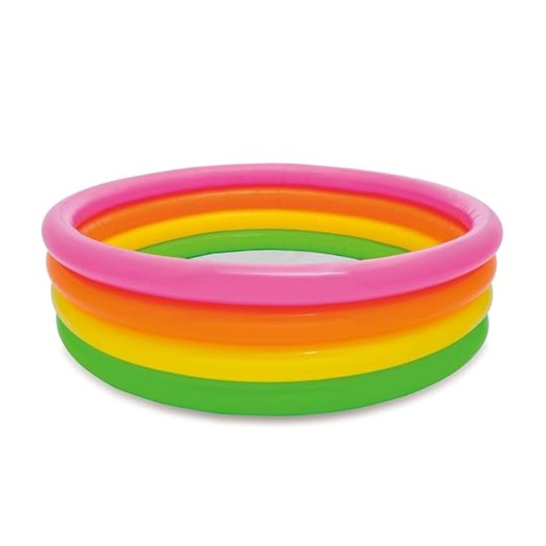 INTEX SUNSET GLOW POOL, Ages 3+