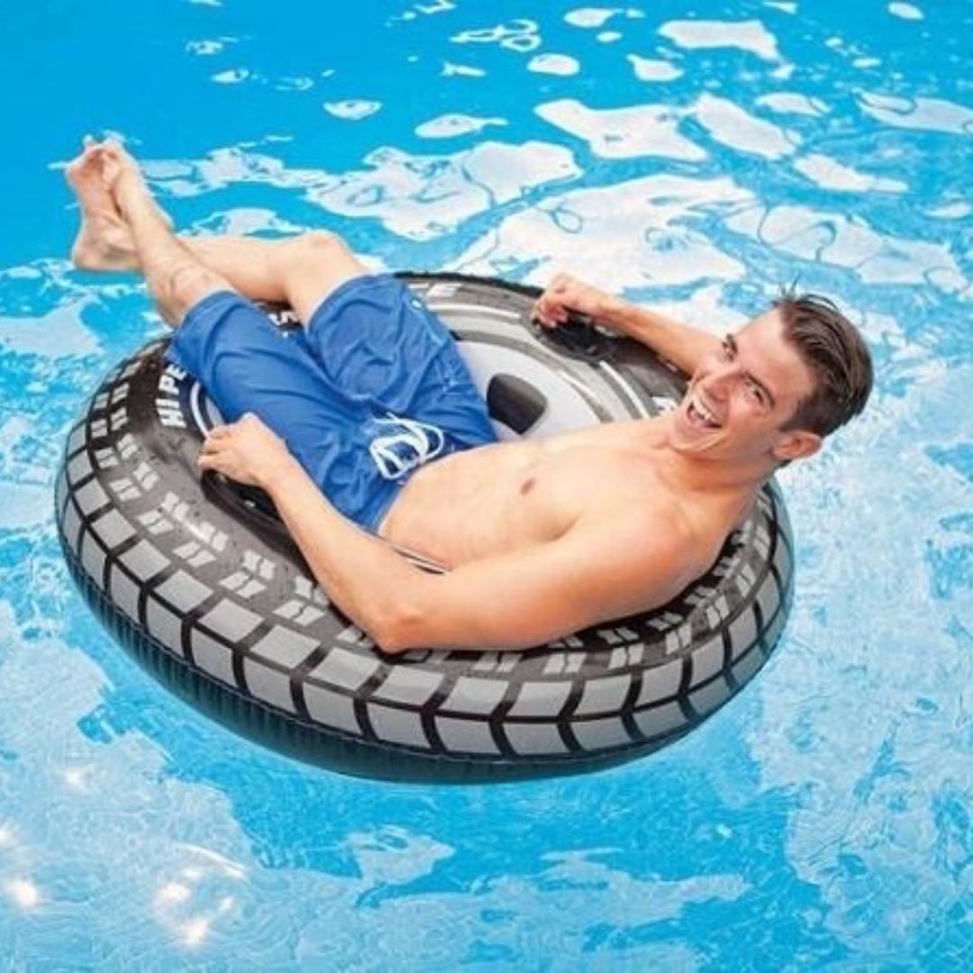 INTEX MONSTER TRUCK TUBE (114CM), Ages 9+