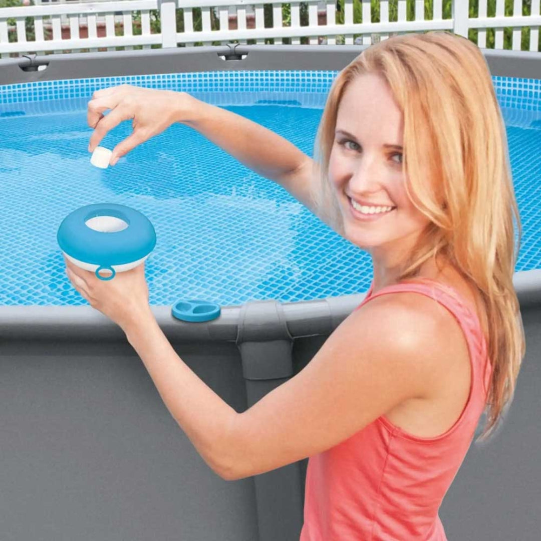 INTEX FLOATING DISPENSER 7", Ages Adult