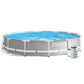 INTEX PRISM FRAMEPOOL W/PUMP(305X76), Ages 6+