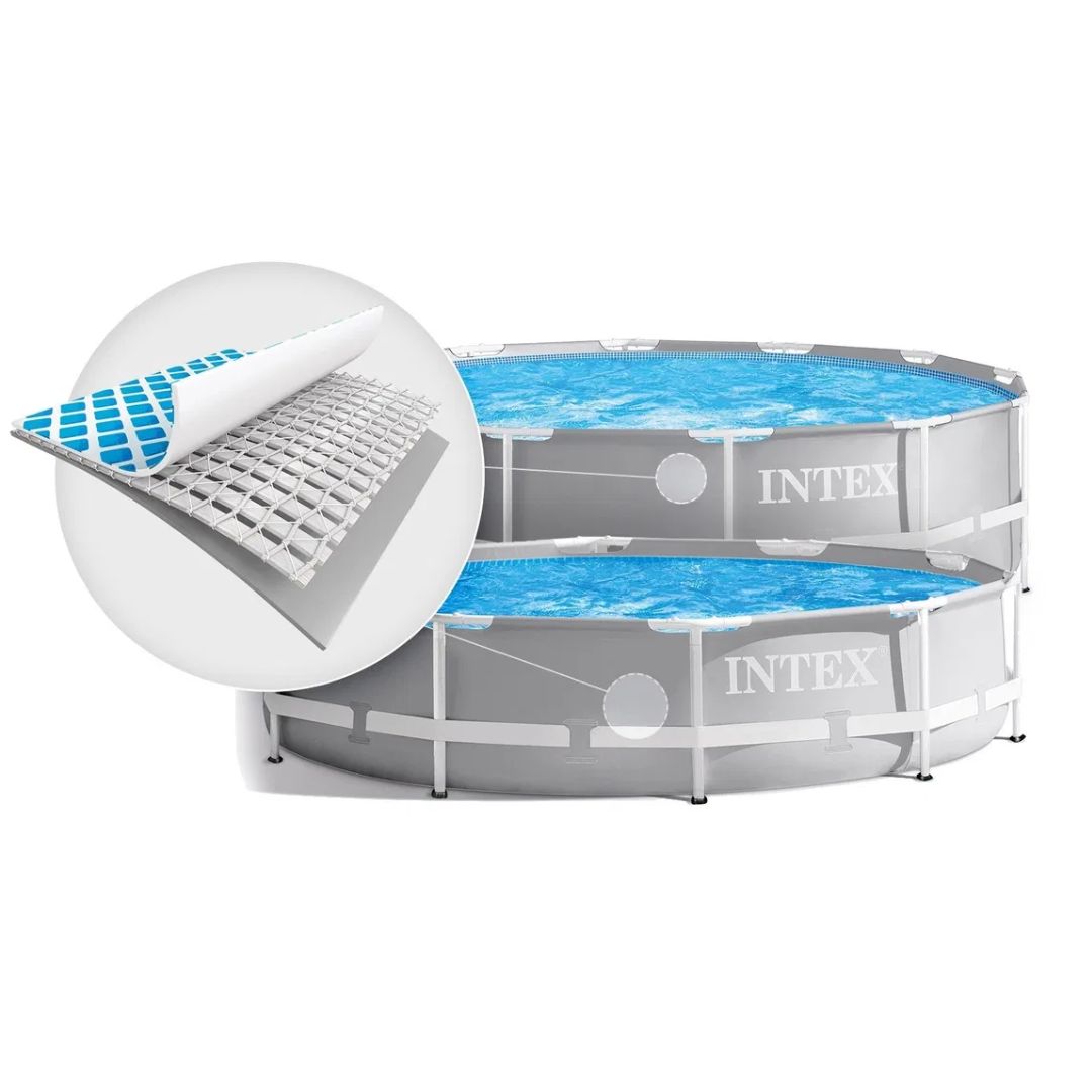 INTEX PRISM FRAMEPOOL W/PUMP(305X76), Ages 6+