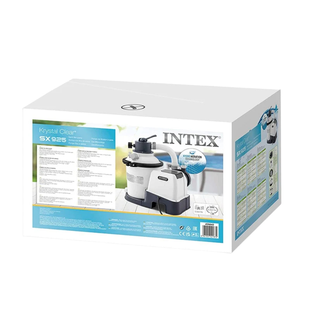 INTEX SAND FILTER PUMP 16 18ft 1500 Gal, Ages Adult
