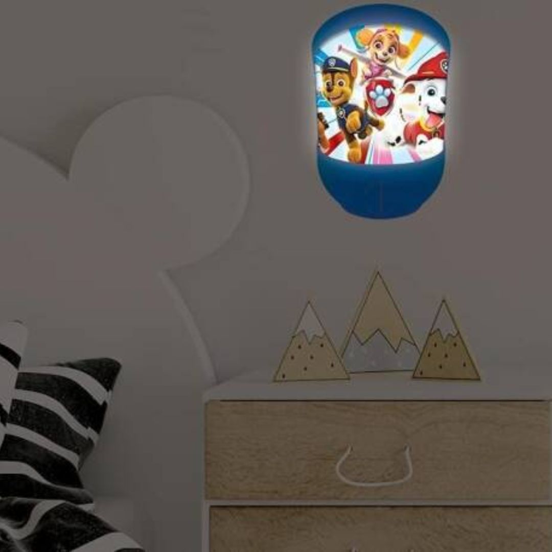 LEXIBOOK PAW PATROL WALL & TABLE NIGHTLIGHT, Ages 3+