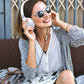 LEXIBOOK ACOUSTIX 2-IN-1 BLUETOOTH AND WIRED COMFORT FOLDABLE HEADPHONE, Ages 8+