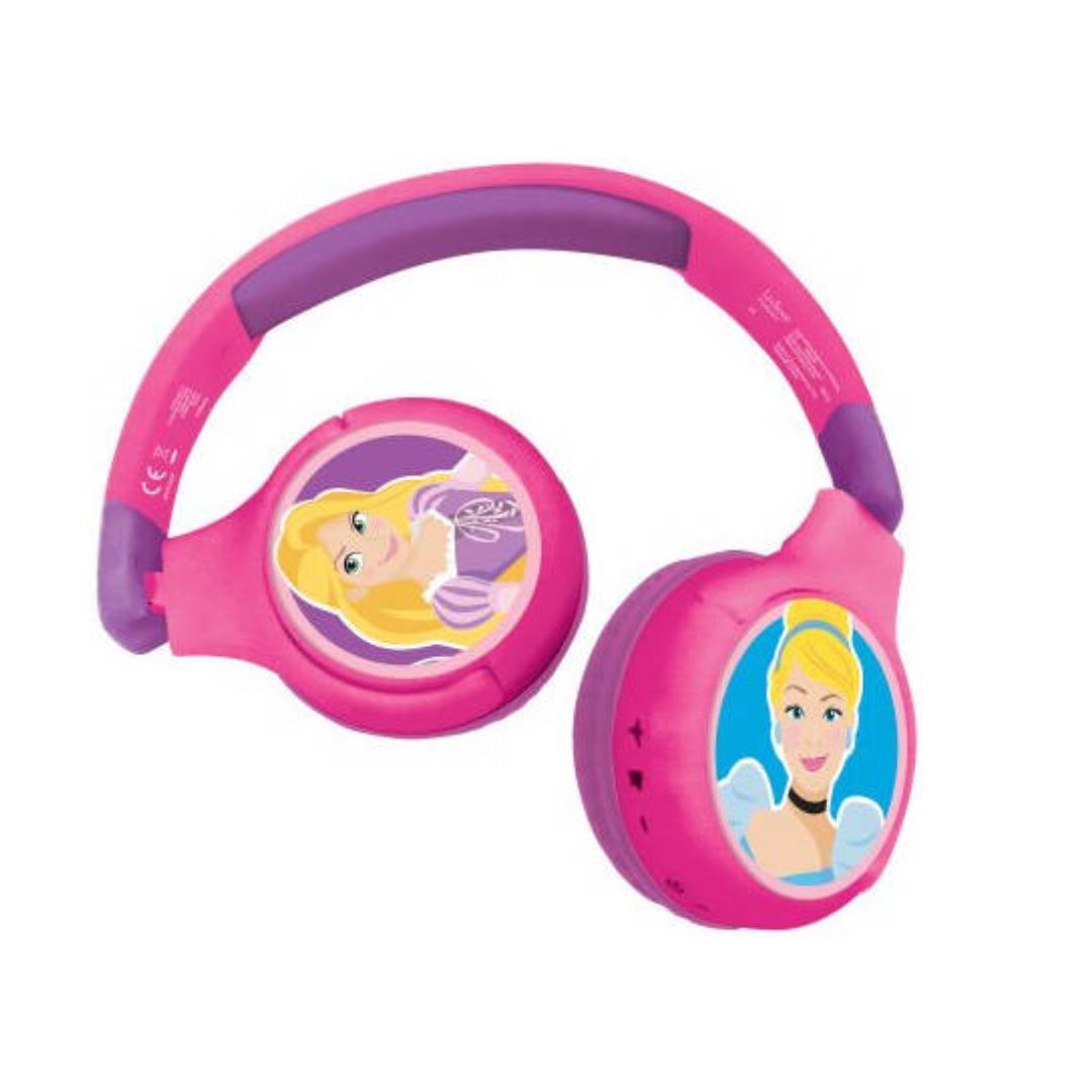 LEXIBOOK PRINCESS BLUETOOTH COMFORT WIRELESS HEADPHONE, Ages 4+