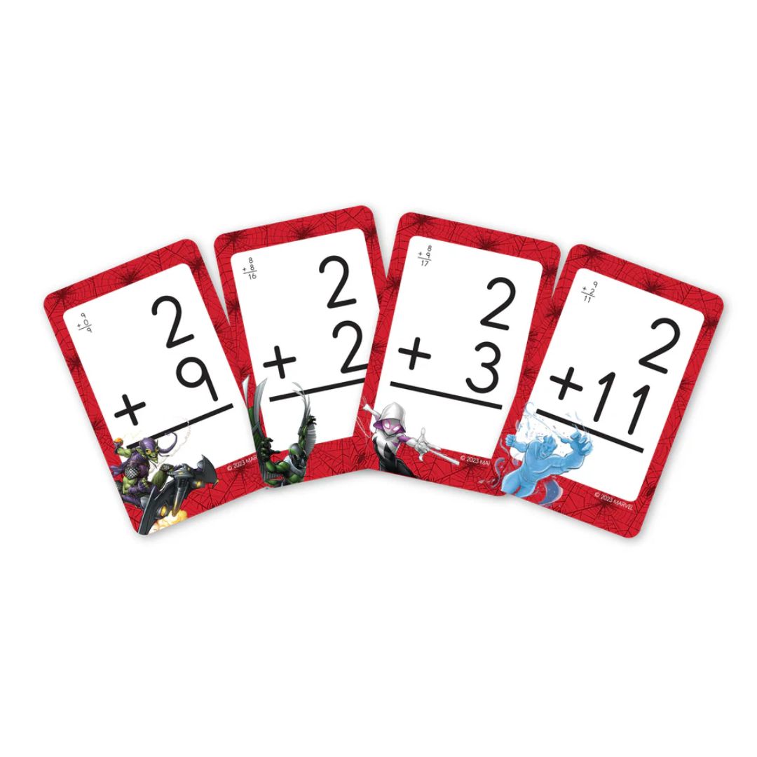NILCO SPIDERMAN FLASH CARD ADDITION, Ages 6+