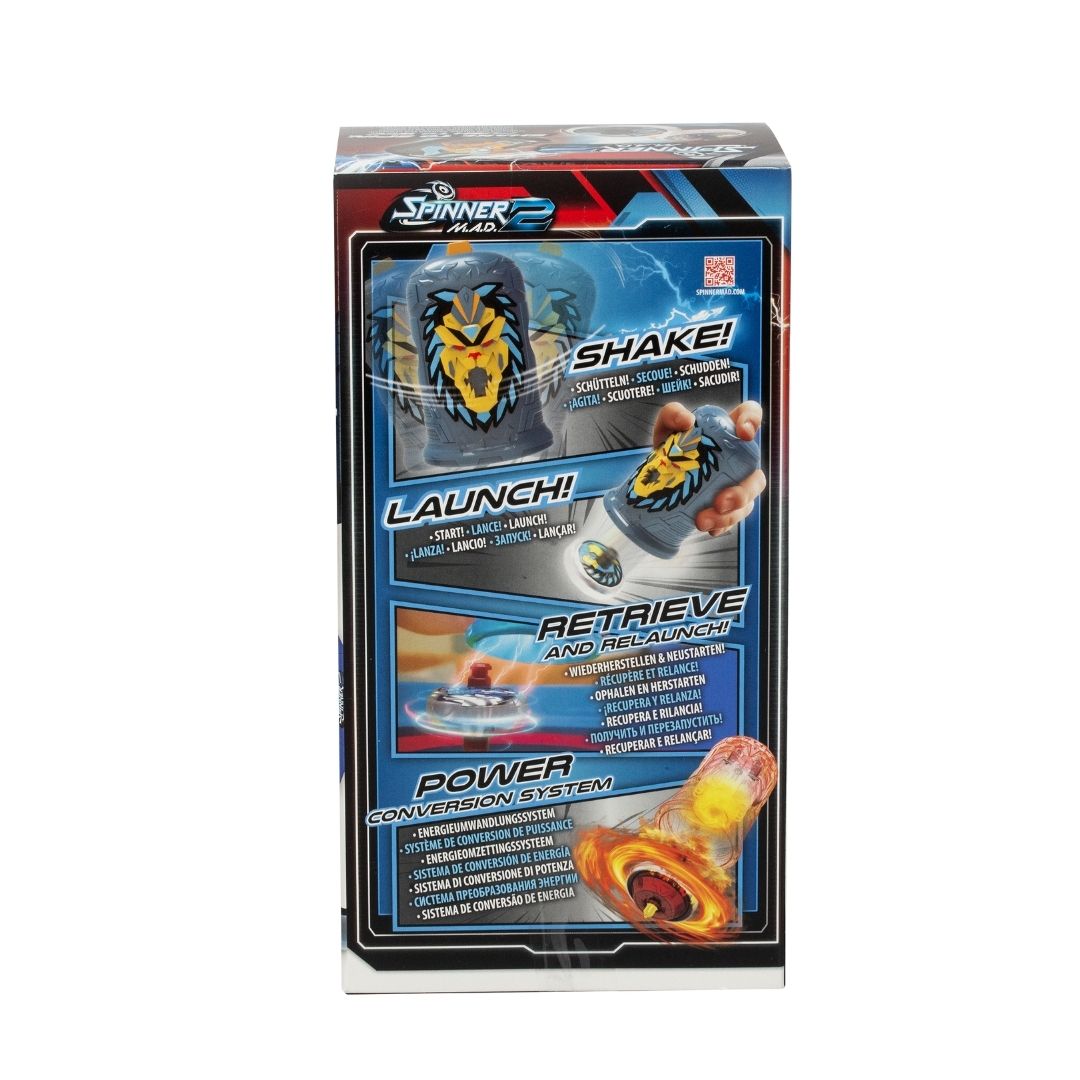 SILVERLIT SPINNERMAD2 SINGLE, Ages 5+