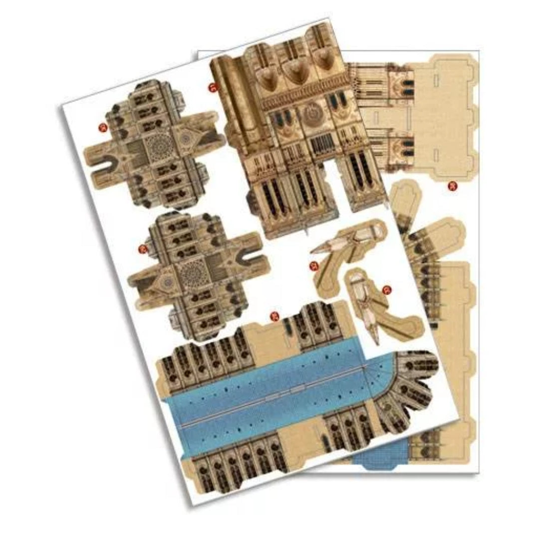 REVELL CONTROL MINI 3D PUZZLE NORTE DAME DE PARIS, Ages10+