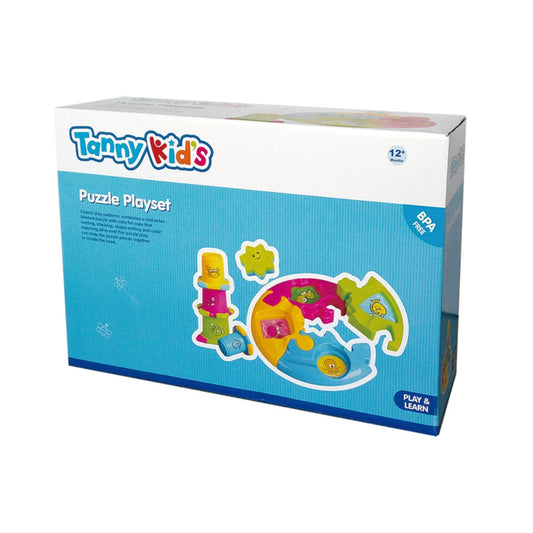 TANNY KIDS BATH PUZZLE PLAYSET, Ages 12M+