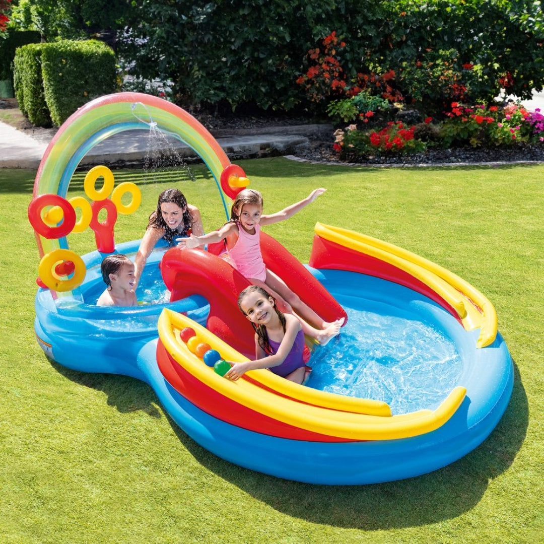 INTEX RAINBOW RING PLAY CENTE , Ages 2+