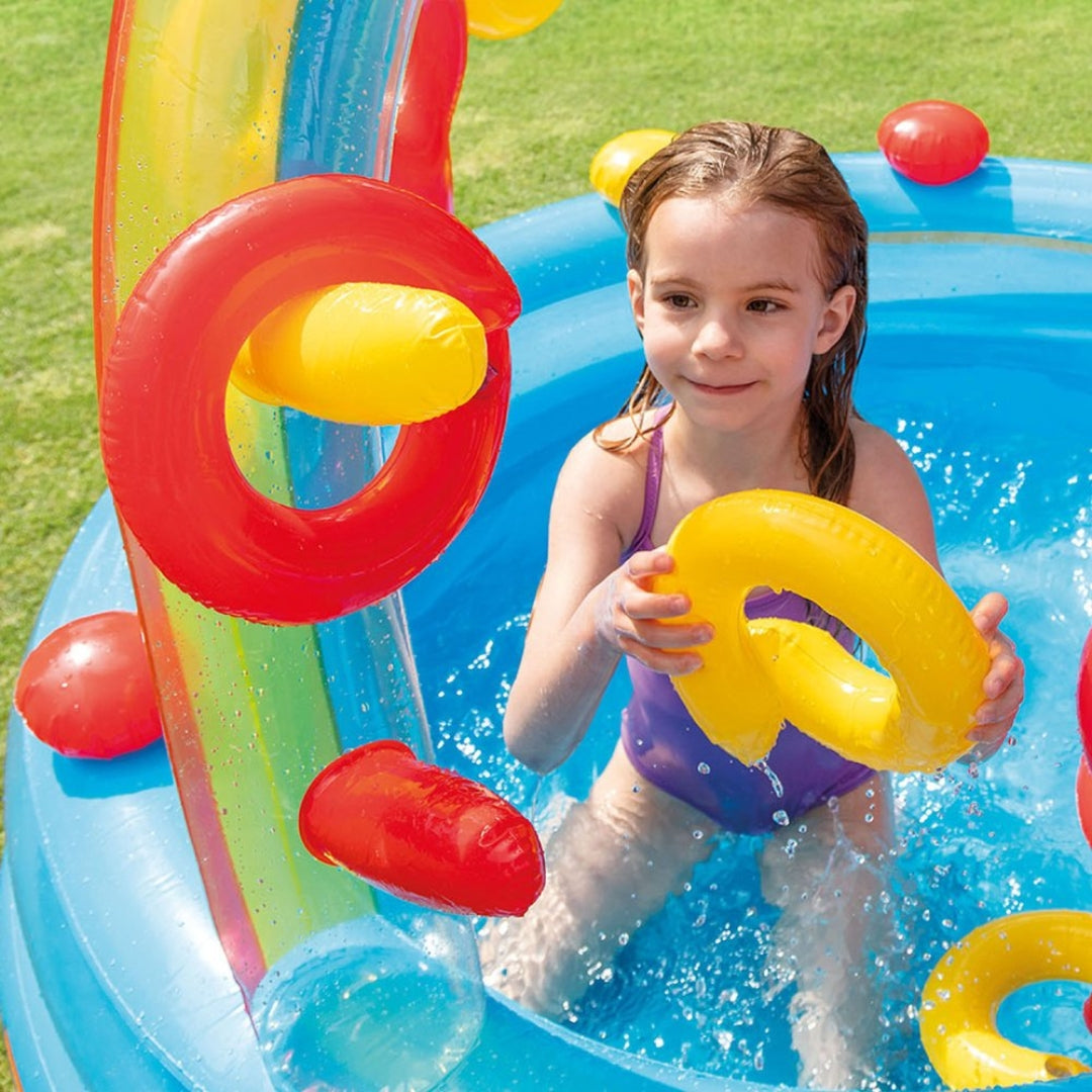 INTEX RAINBOW RING PLAY CENTE , Ages 2+