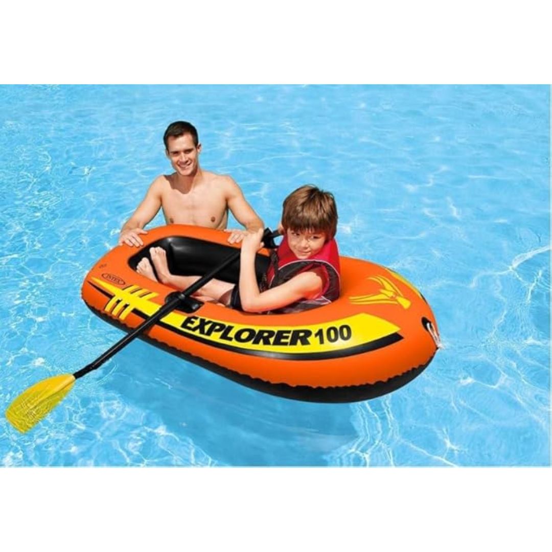 INTEX EXPLORER 100 BOAT, Ages Adult