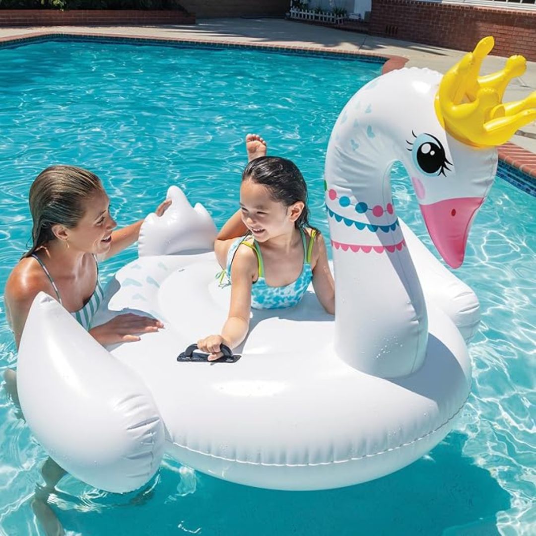 INTEX MAJESTIC SWAN RIDE-ON, Ages 3+