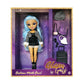 Kaiwell Glam Girlz 9 inch fashion doll with stylish purple outfit and glasses for kids pretend play