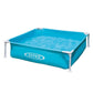 INTEX MINI FRAME POOLS BLUE(122x122x30), Ages 2+