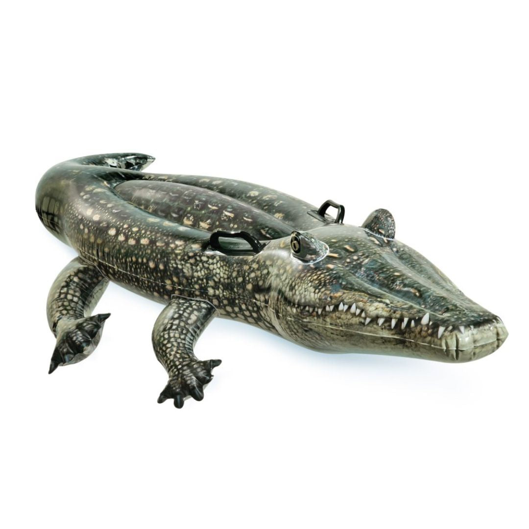 INTEX REALISTIC GATOR RIDEON, Ages 3+