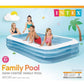 INTEX SWIM CENTER FAMILY POOL BLUE , Ages 6+