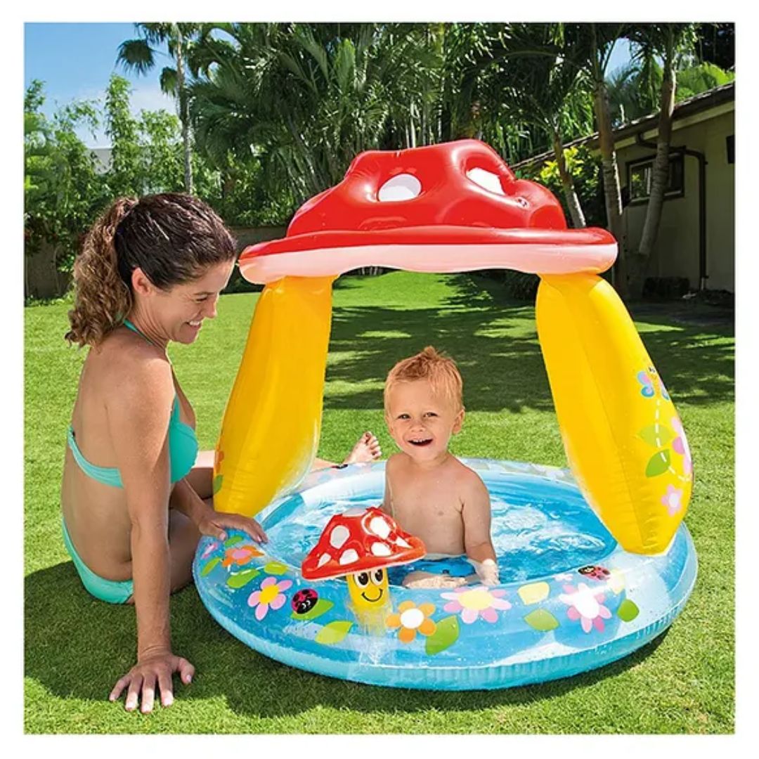 INTEX MUSHROOM BABY POOL, Ages 1To3