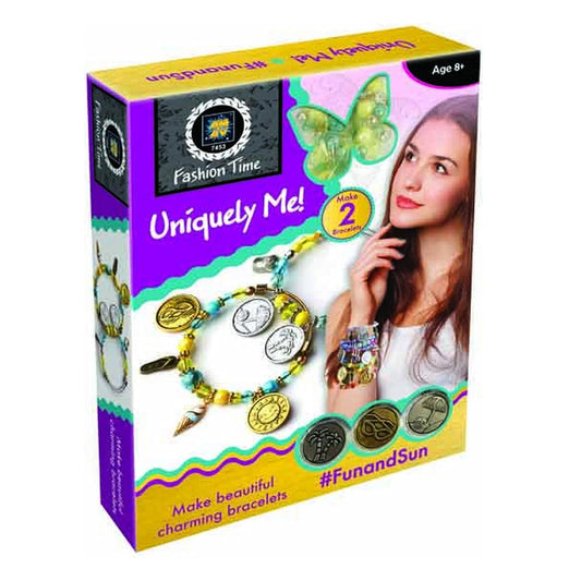 AMAV Uniquely Me Fun and Sun DIY fashion jewelry and accessory making craft kit for girls ages 8 and up