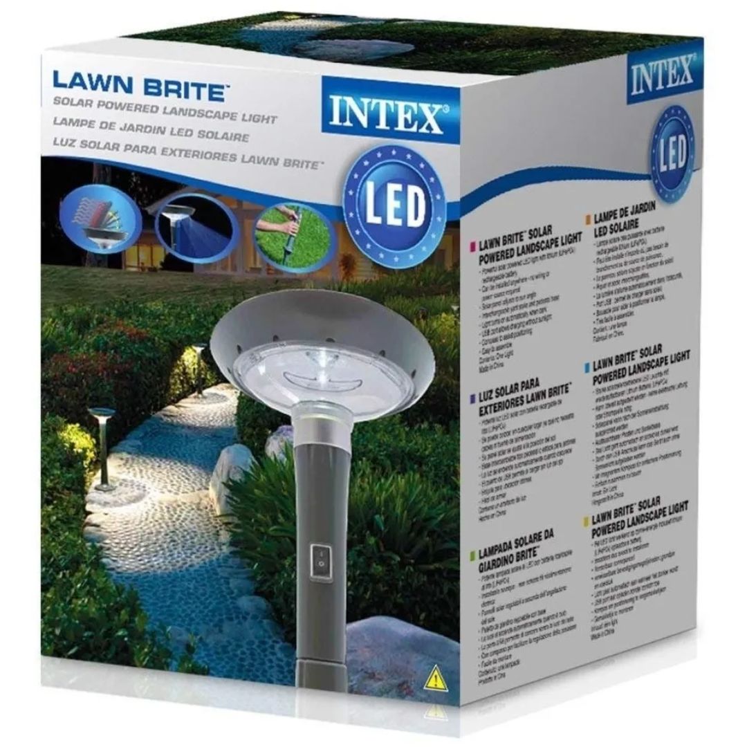 INTEX SOLAR LED LIGHT, Ages Adult