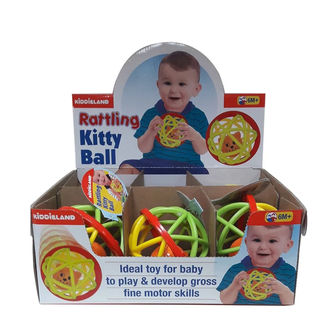 KIDDIELAND ACTIVITY BALL, Ages 6M+