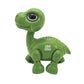 Lexibook Power Puppy Mini Dinosaur Robot blue and white interactive toy for kids with LED eyes
