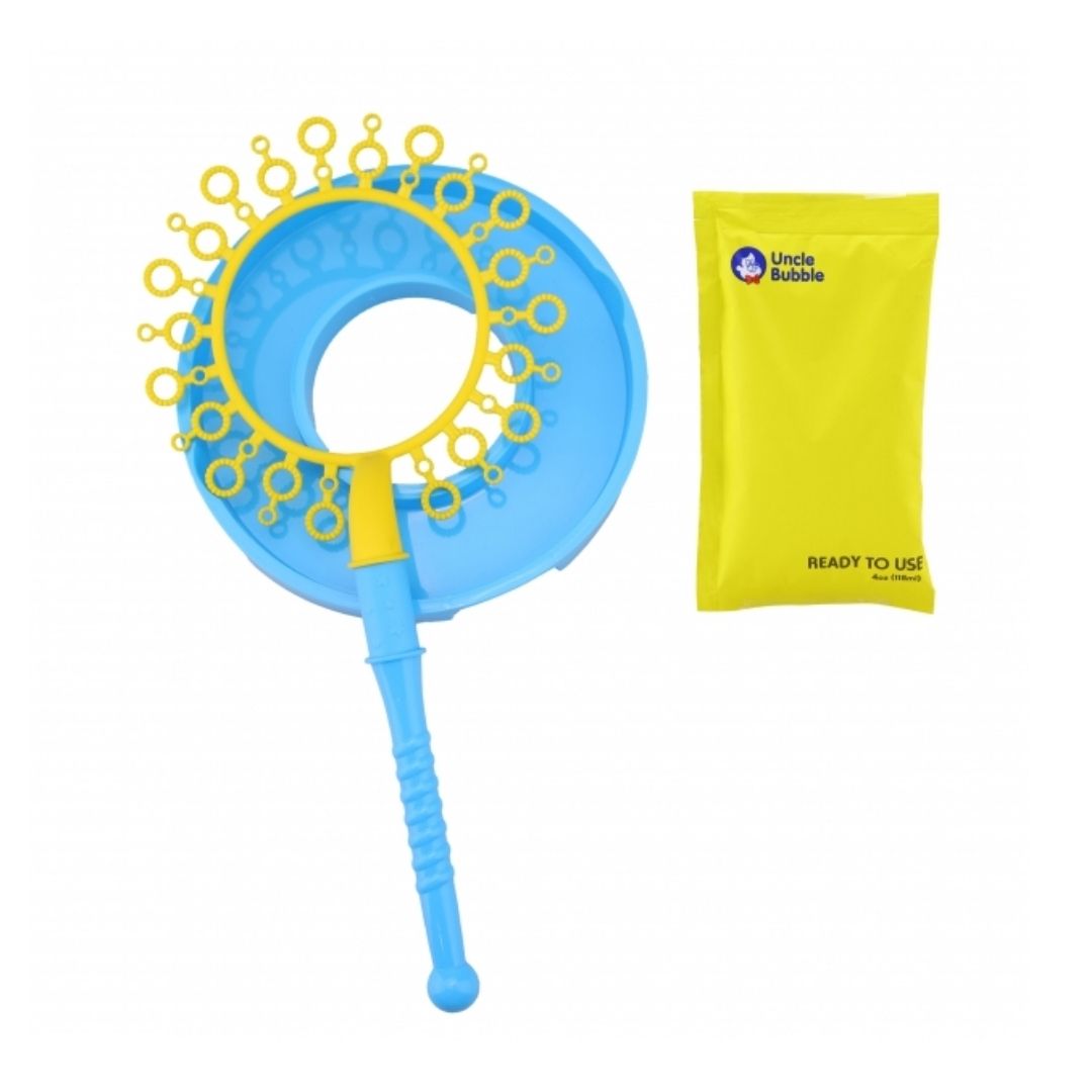 UNCLE BUBBLES FUN FANTASY WAND, Ages 3+