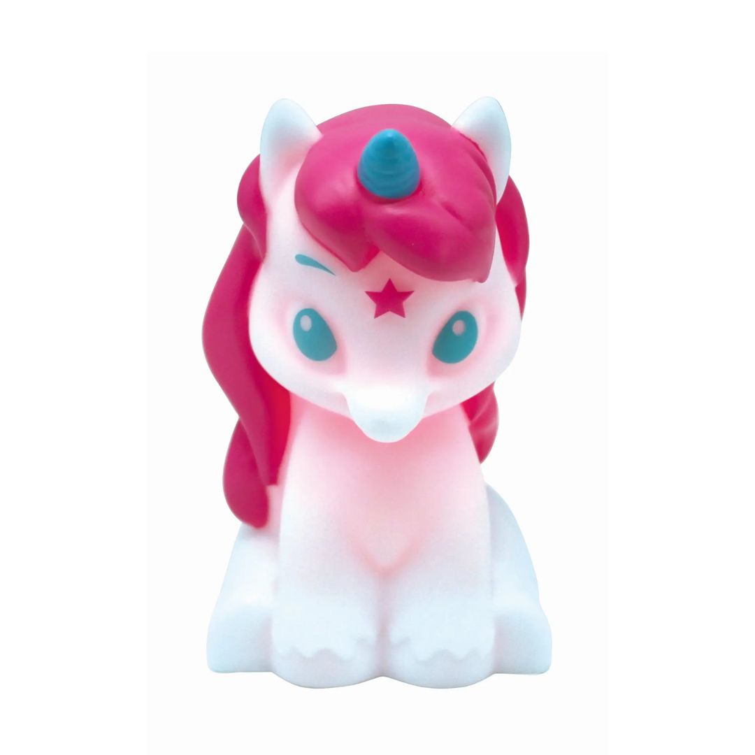 LEXIBOOK UNICORN 3D COLOR CHANGE POCKET NIGHT LIGHT 13CM, Ages 3+