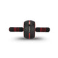 Deadpool exercise wheel with ergonomic handles for core strength, balance training and fitness workouts
