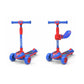 Blue Marvel Captain America Transtern L Twist Scooter with 3 wheels for toddlers and kids