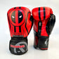 Deadpool boxing gloves with padded design for kids, offering hand protection and powerful punches