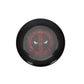Deadpool black frisbee flying disc for outdoor beach and park games