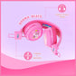 JELLIEMONS BOOMA BEATS WIRED HEADPHONES PINK, Ages 5+